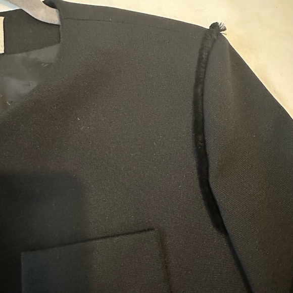 Sandro black blazer size 36 - Picture 4 of 6